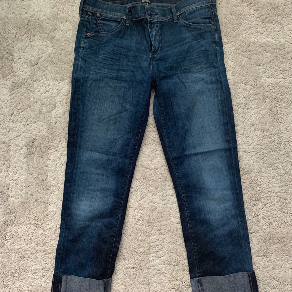 Citizens of humanity cropped jeans